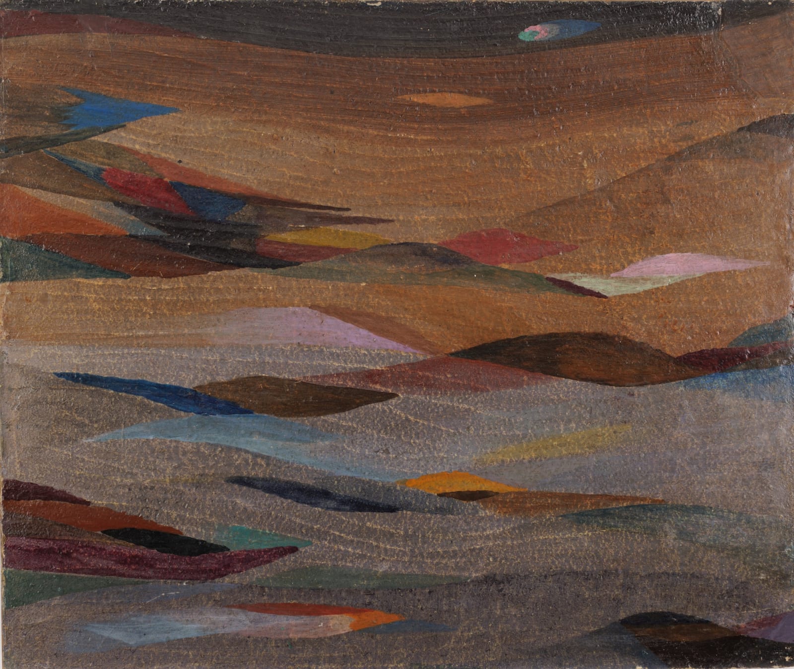 Marie Wilson, Landscape in a Darkening Sky, 1952-54