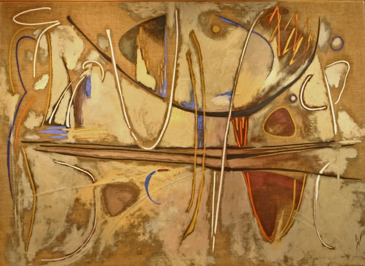 Wolfgang Paalen, L'Enclume, 1952