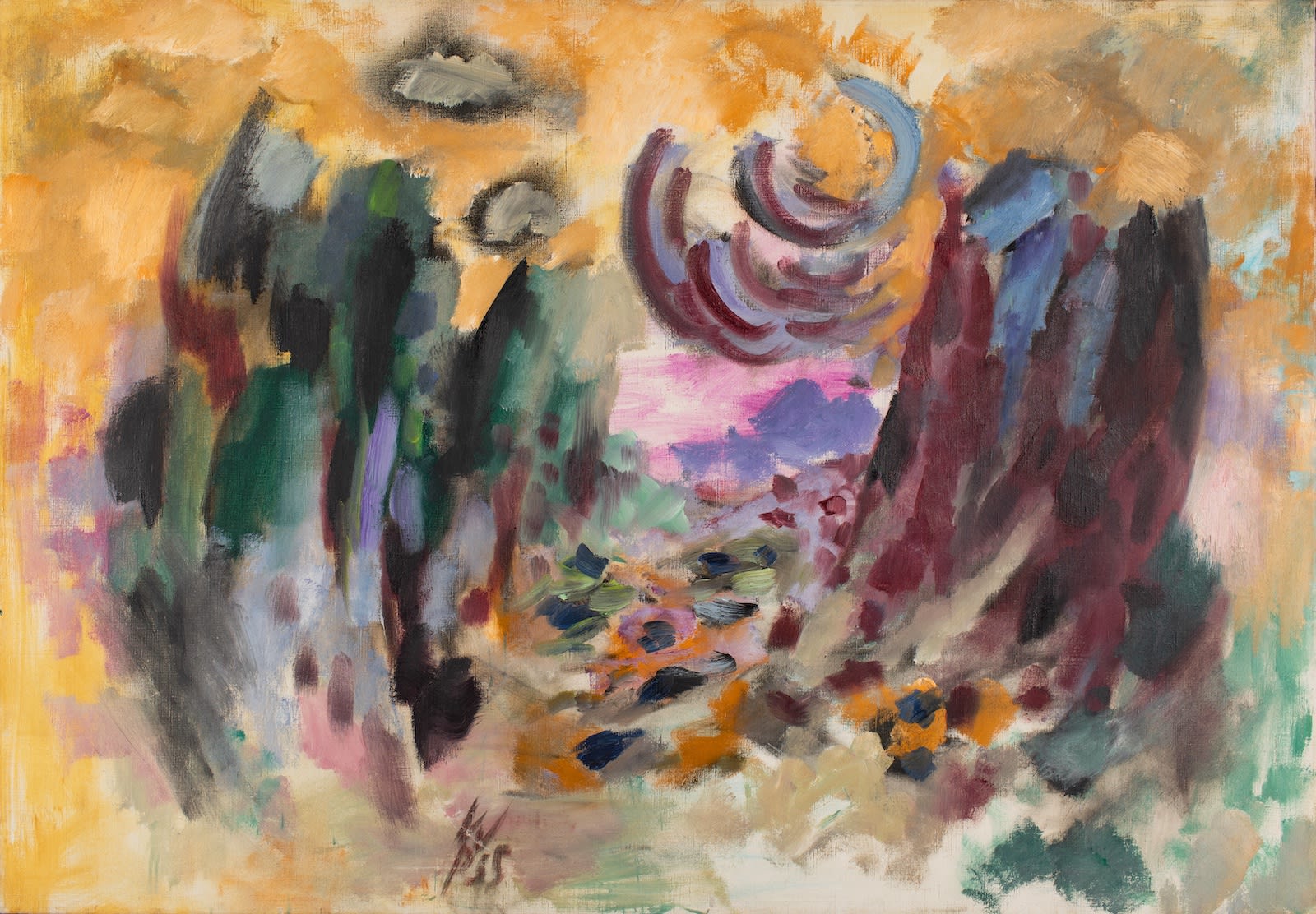 Wolfgang Paalen, Tepoztlán I, 1955