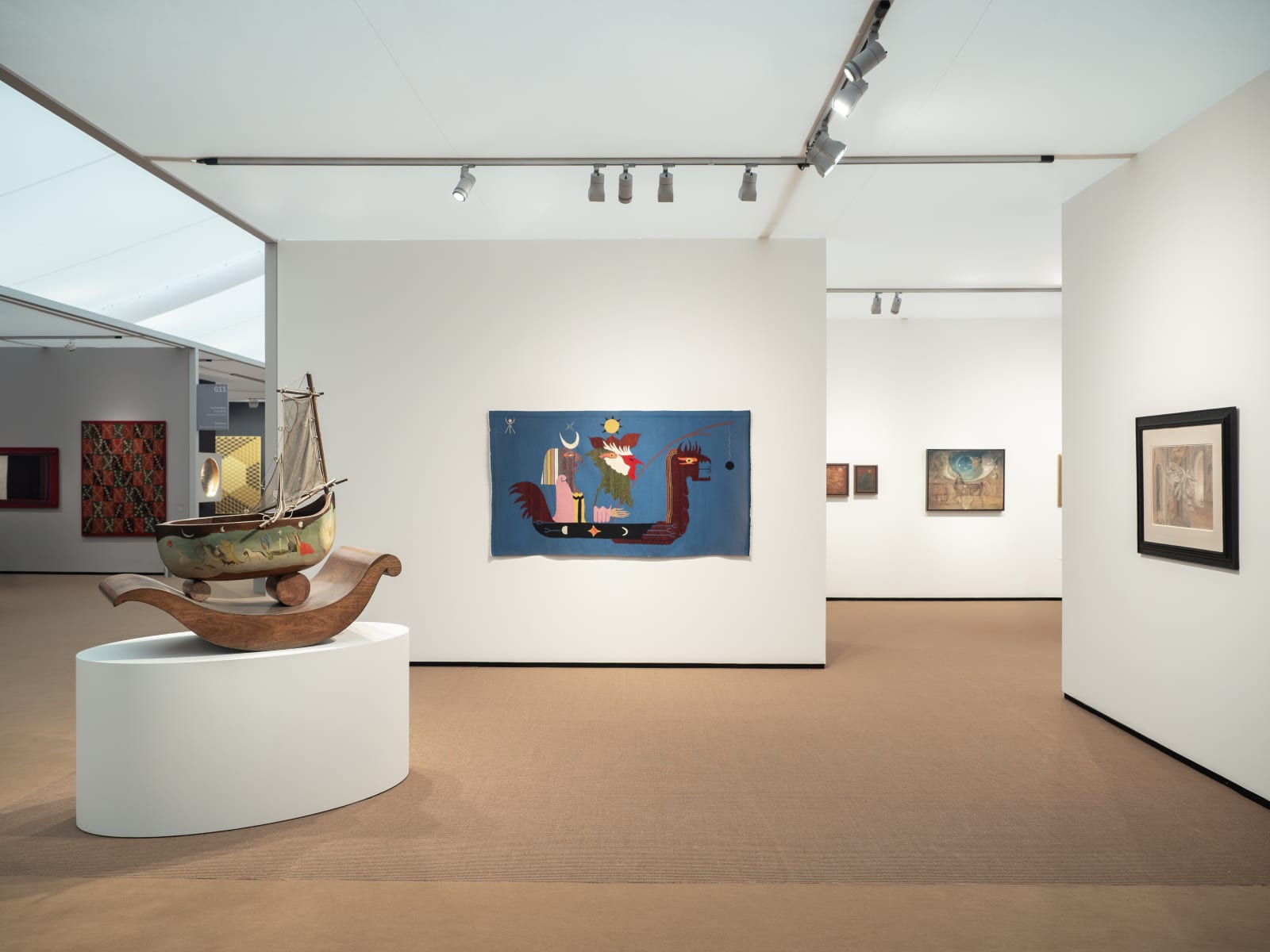 View of Gallery Wendi Norris, Booth F17, at Frieze Masters, October 2025. Photo by Michael Adair. Courtesy of Gallery Wendi Norris, San Francisco.