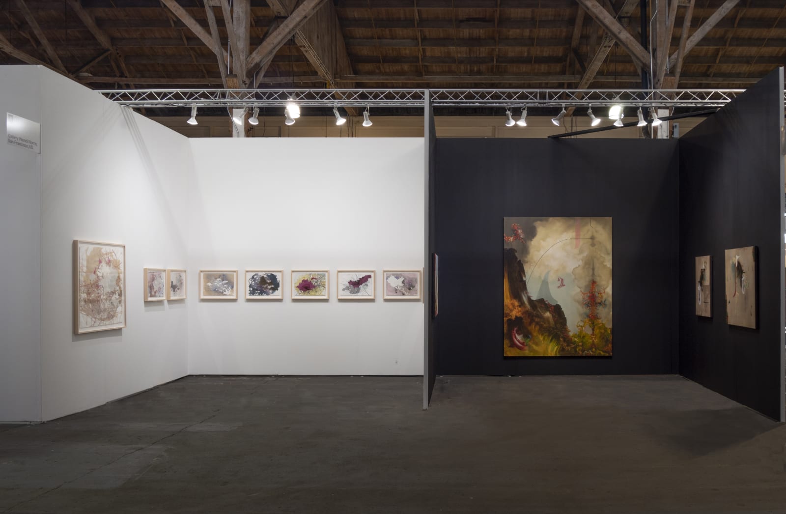 UNTITLED Art, San Francisco 2020, installation view, Gallery Wendi Norris, Booth A1, Pier 35, 1454 The Embarcadero, San Francisco, CA, January 16 – 19, 2020. Photo: David Stroud.