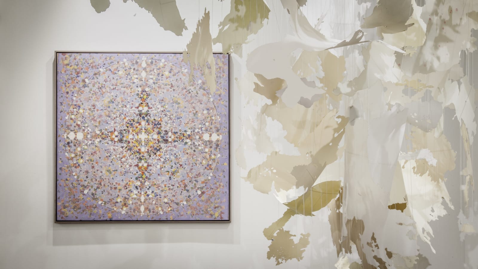 Art Dubai 2018, installation view, Madinat Jumeirah, Al Sufouh Road, Umm Suqeim, Dubai, UAE, Hall 2, Booth 9, March 21 - 24, 2018