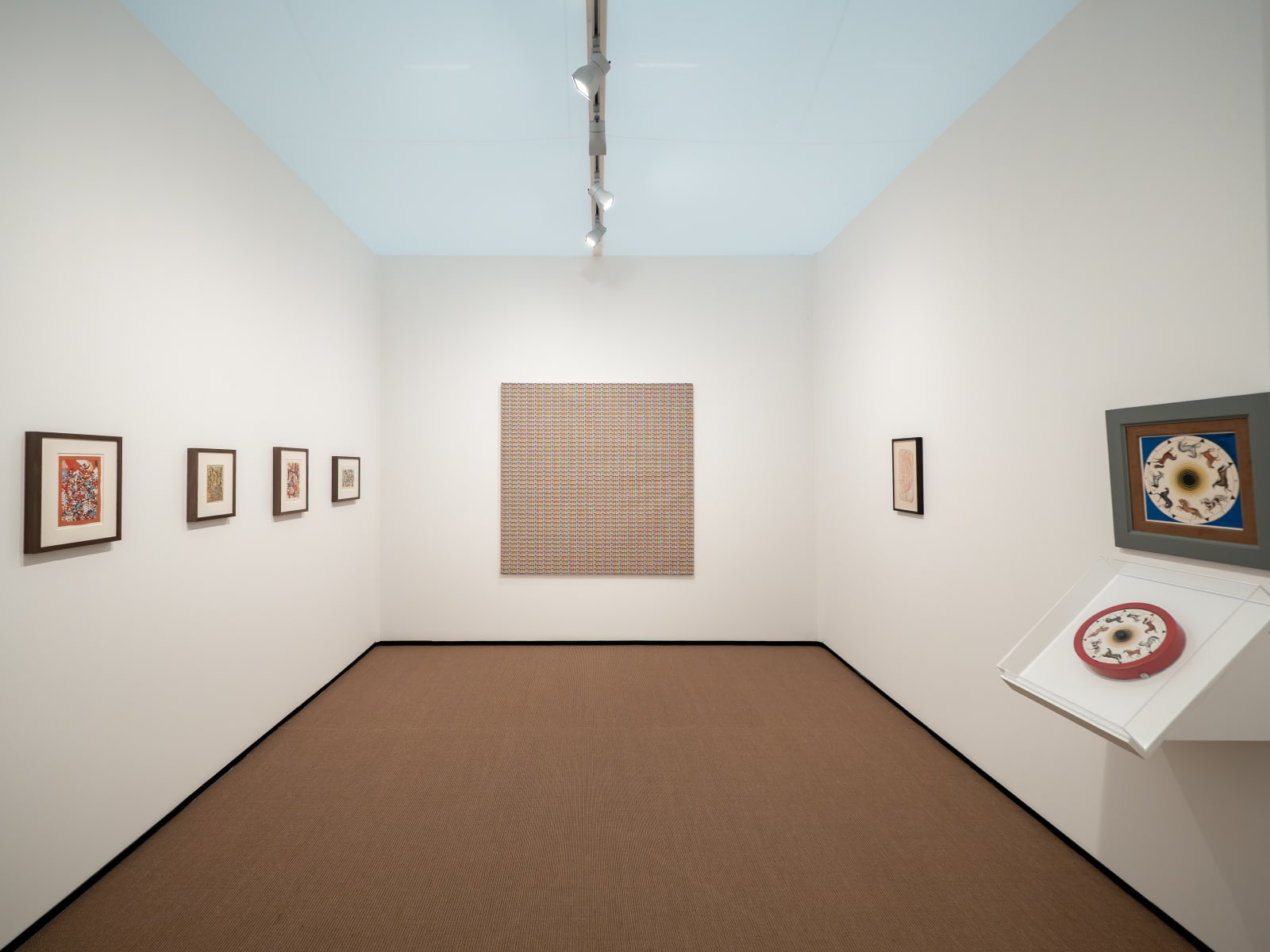 View of Gallery Wendi Norris, Booth F17, at Frieze Masters, October 2025. Photo by Michael Adair. Courtesy of Gallery Wendi Norris, San Francisco.