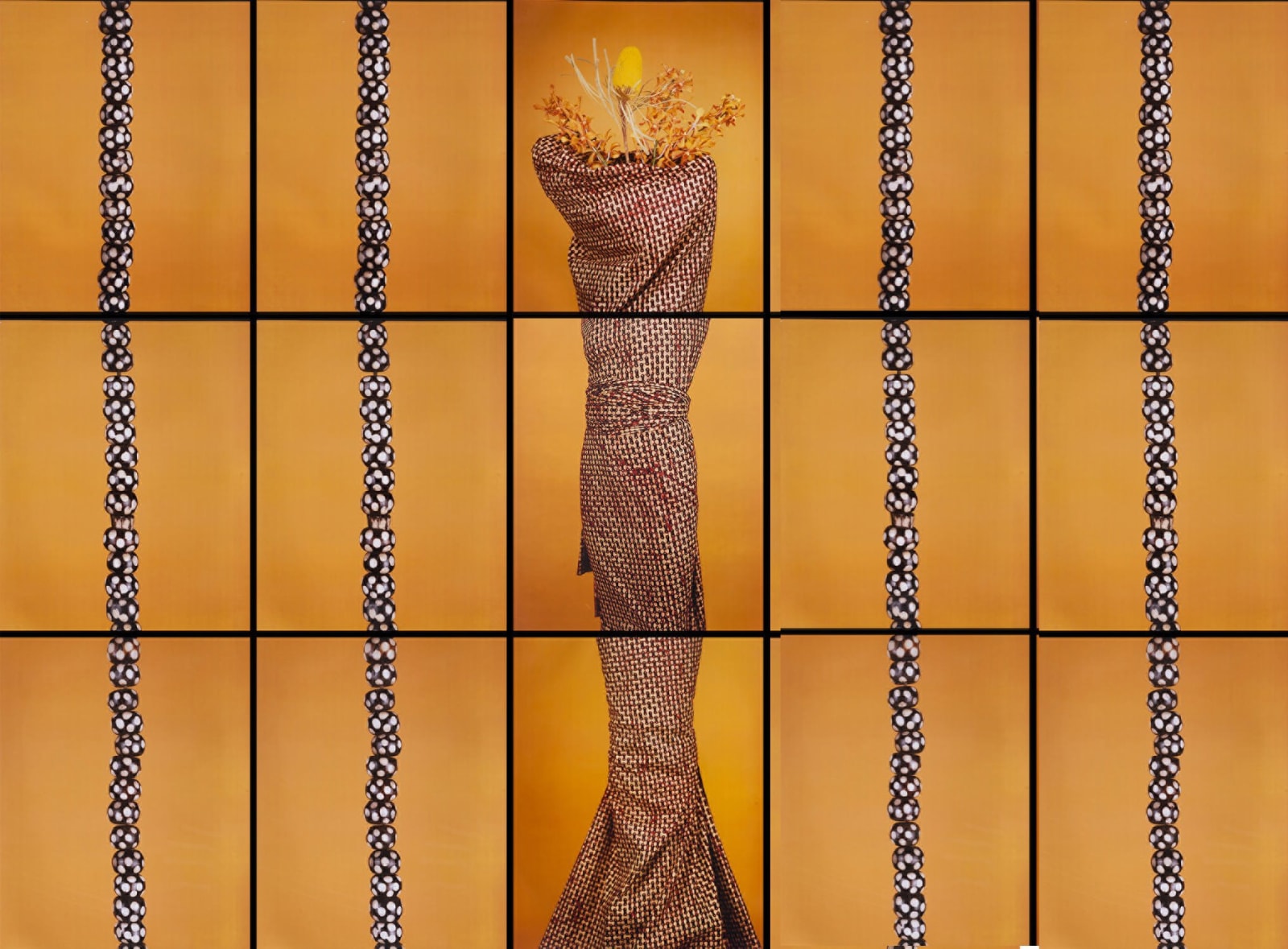 María Magdalena Campos-Pons, Classic Creole, 2003, 72 x 100 in (182.9 x 254 cm)
