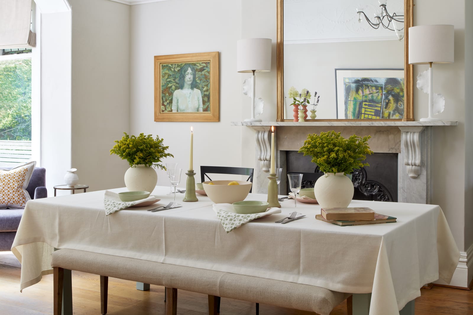 Chausey, Herringbone Tablecloth