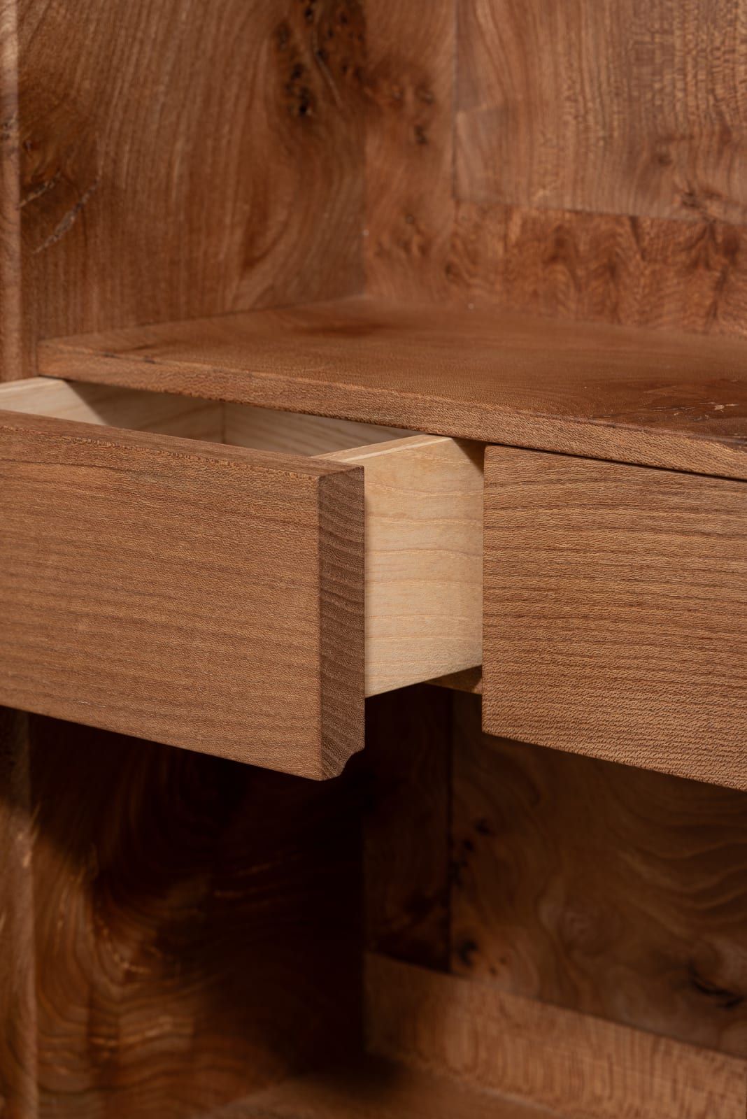 Stevan Hartung, Wych Elm Wall Cabinet