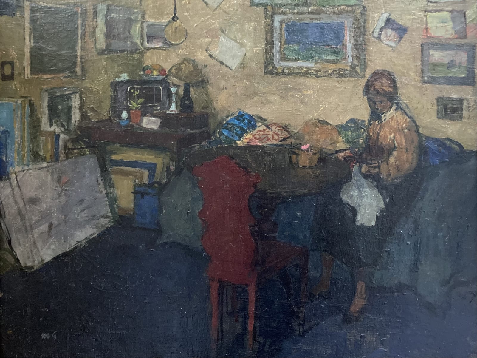 Margaret Green, Interior at Elm Park Gardens, London