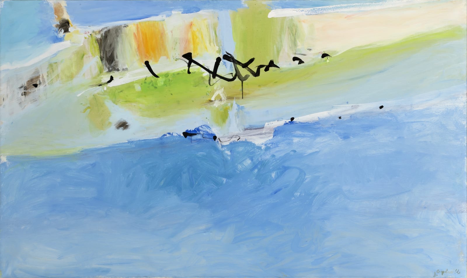 Jean Capdeville, Riviere Ample , 1967