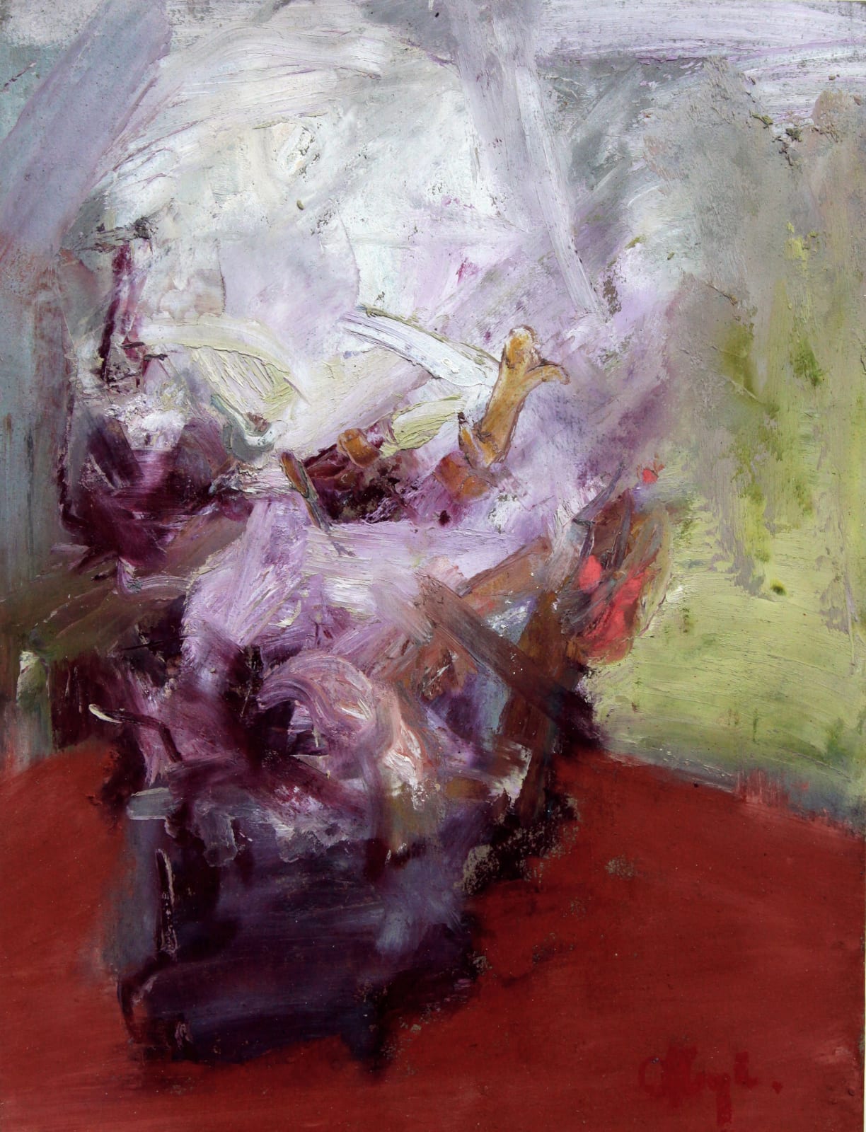 Cian McLoughlin, Tronie - Man in Red, 2017