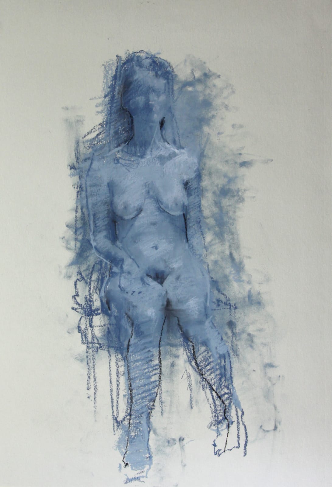 Cian McLoughlin, Blue Figure, 2011