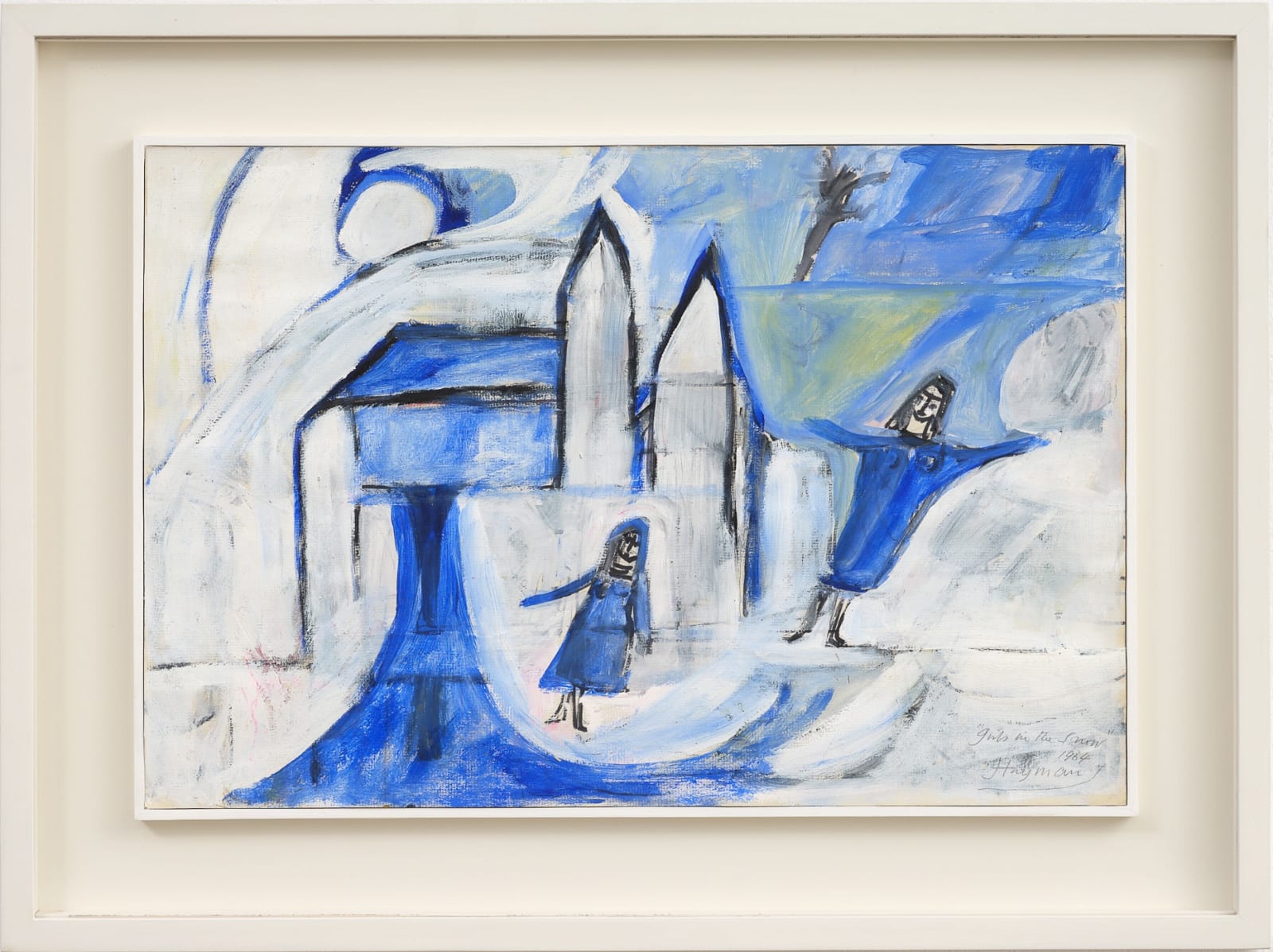 Patrick Hayman, Girls in The Snow, 1964, 1964