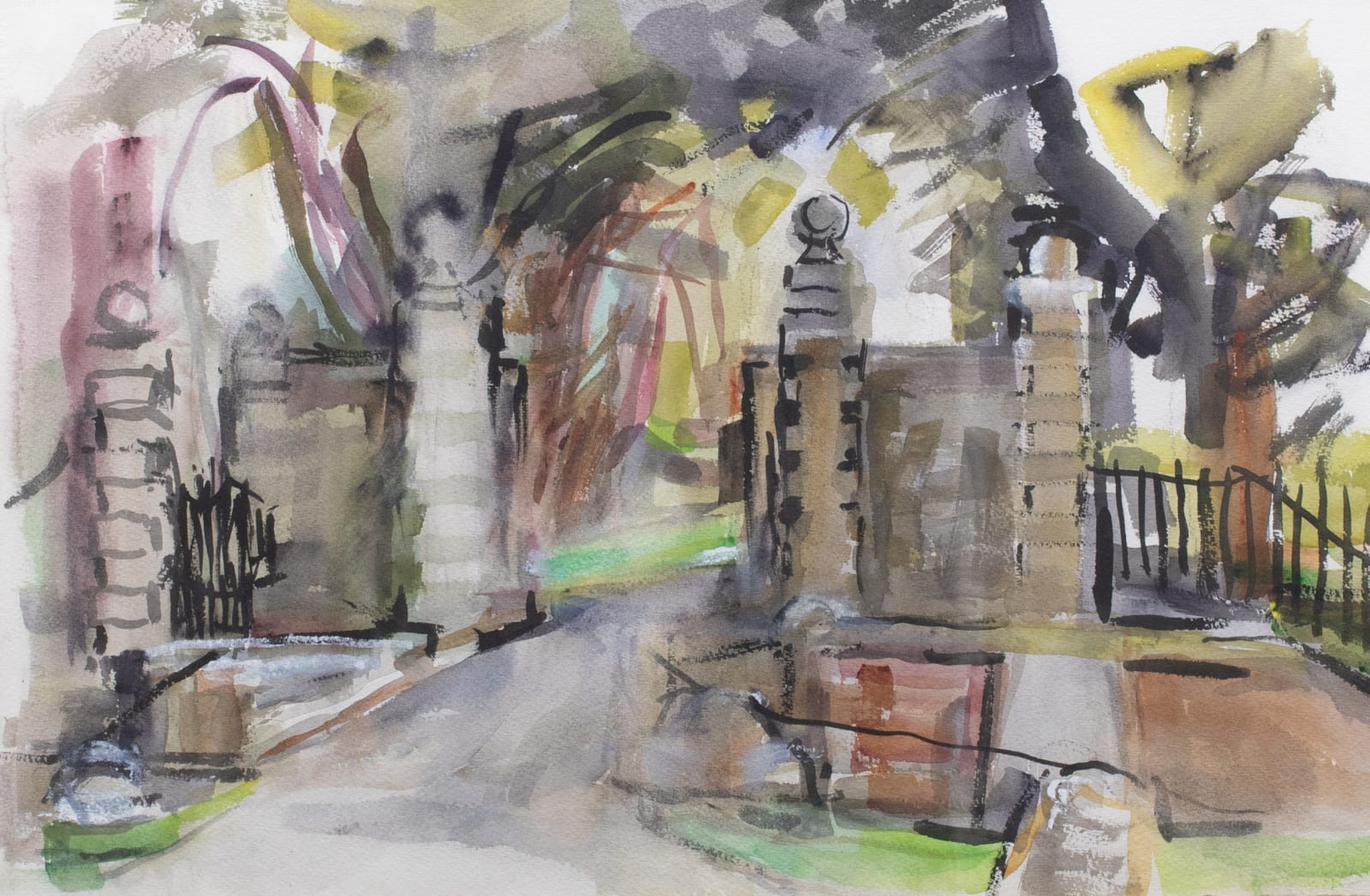 Katharine Church, Eastbury Gates, Tarrant Gunville, Dorset