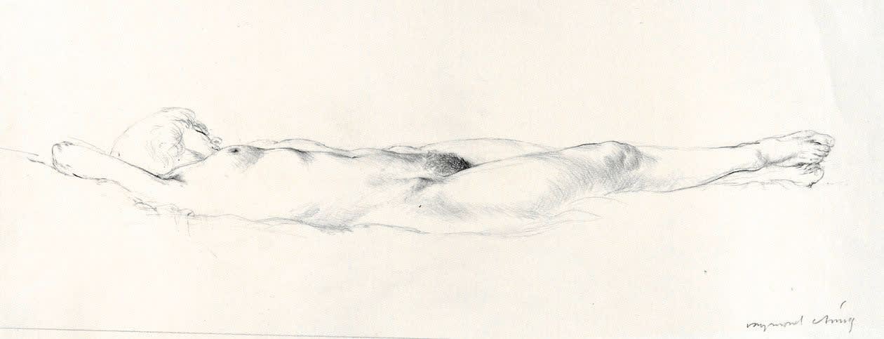 Raymond Ching, Nude 1979 Reclining