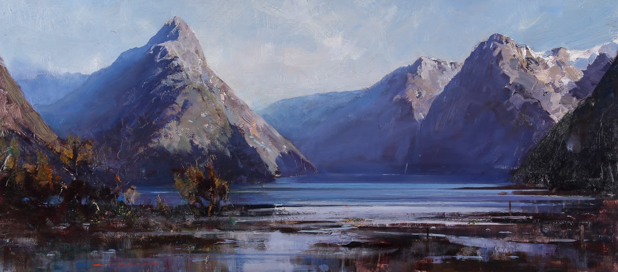Ken Knight, Morning Light - Milford Sound