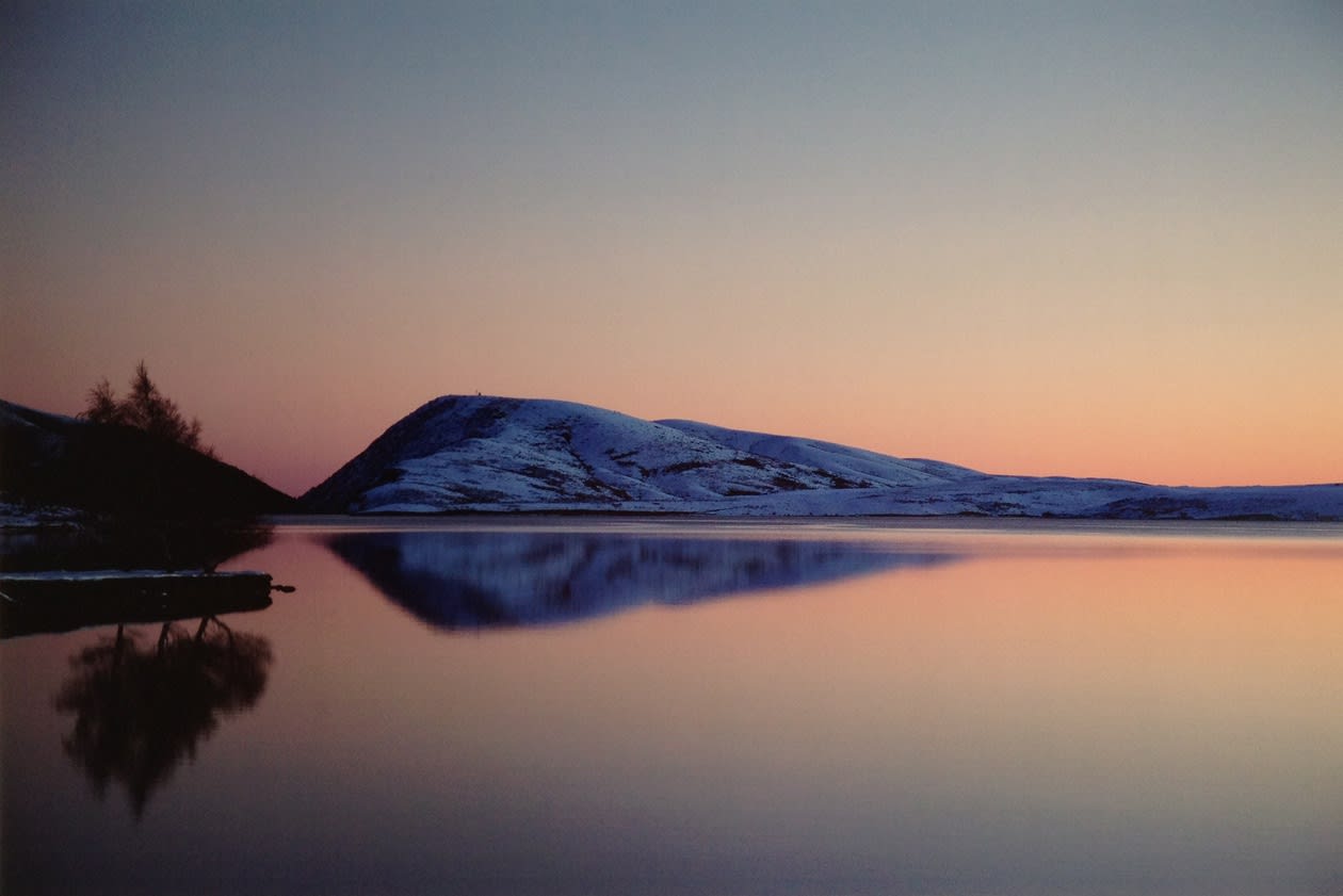 Sir Grahame Sydney, Evening at Falls Dam, 2014