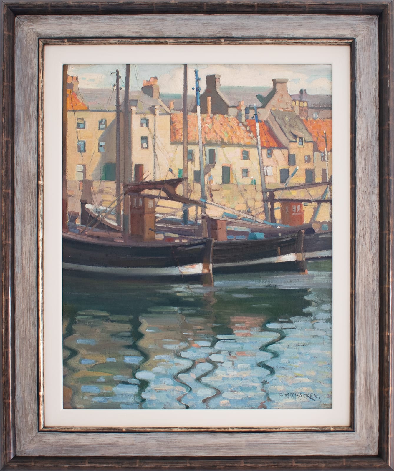 Francis McCracken, Fishing Boats along the Quay