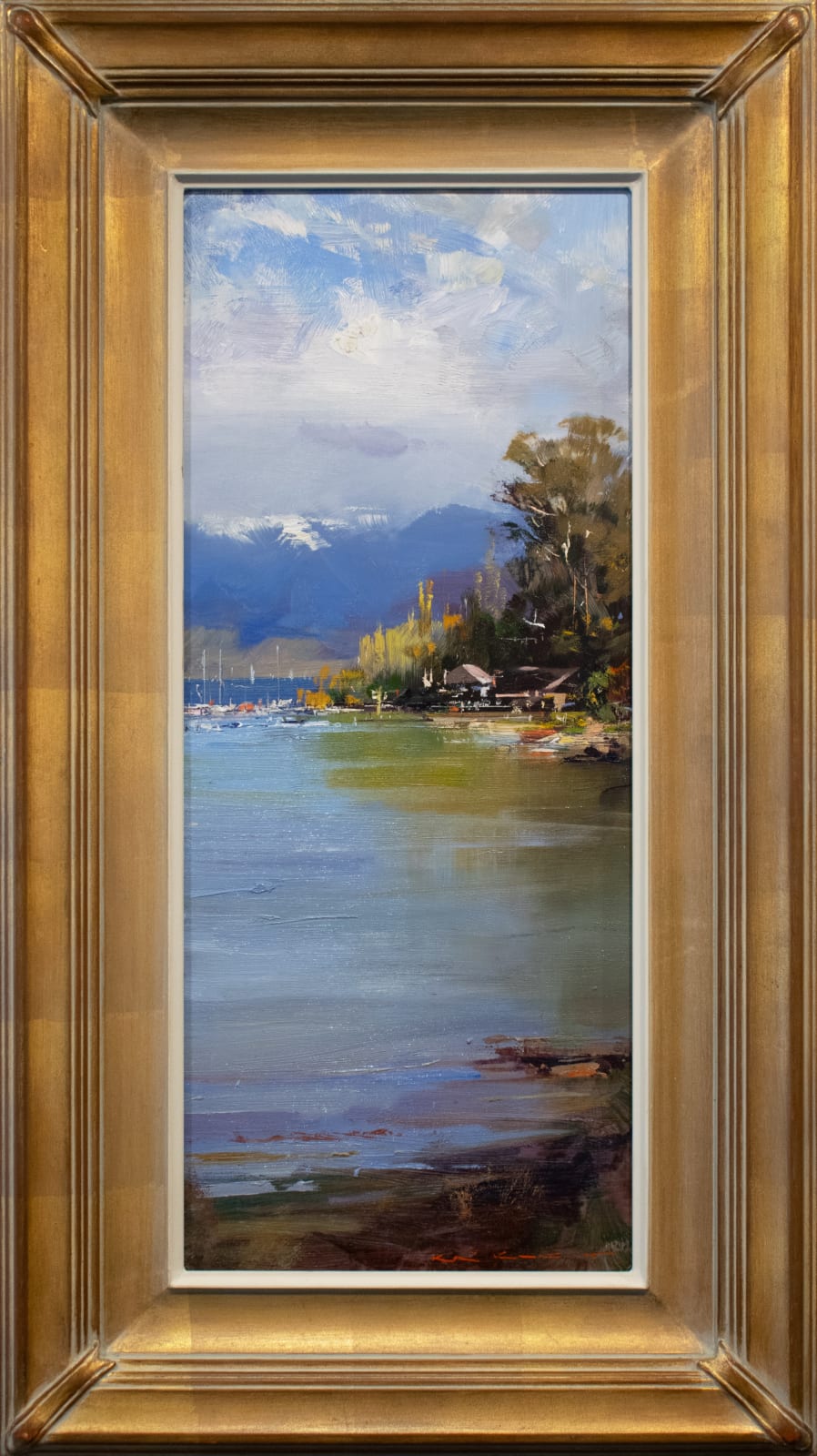 Ken Knight, Glimpse of the Marina Lake Wanaka