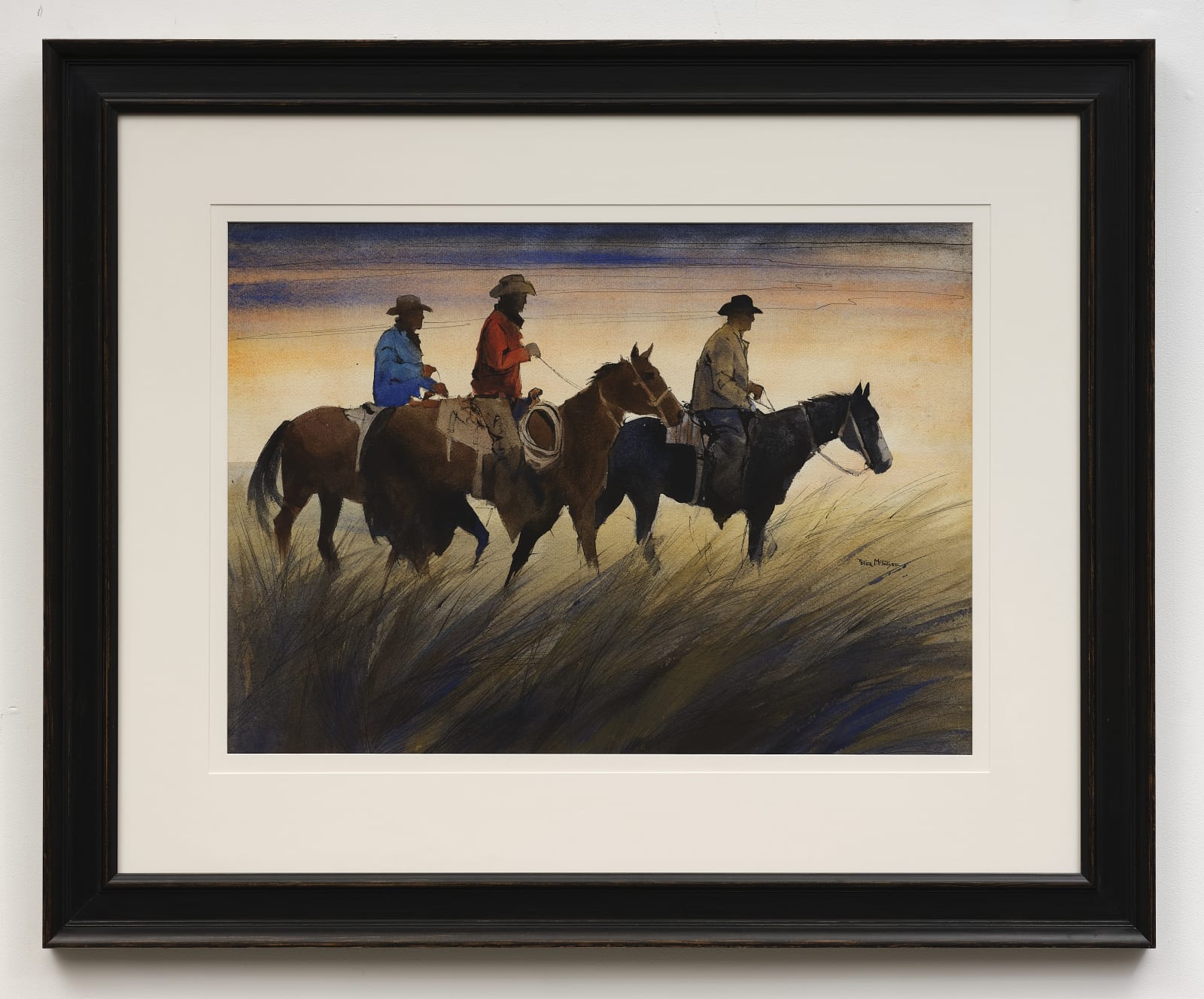 Peter McIntyre, End of a Long Day's Ride