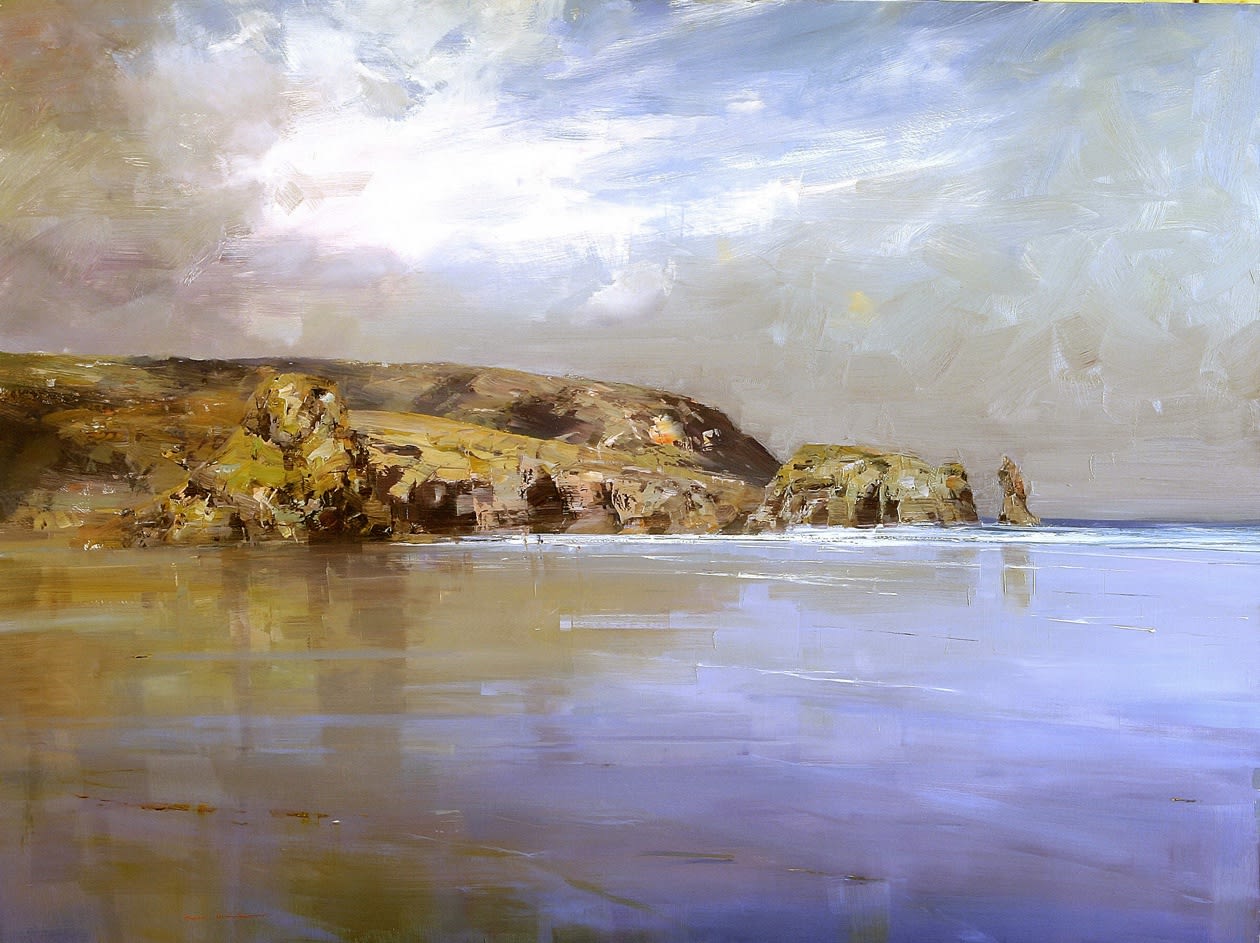 Ken Knight, On the Beach, Piha