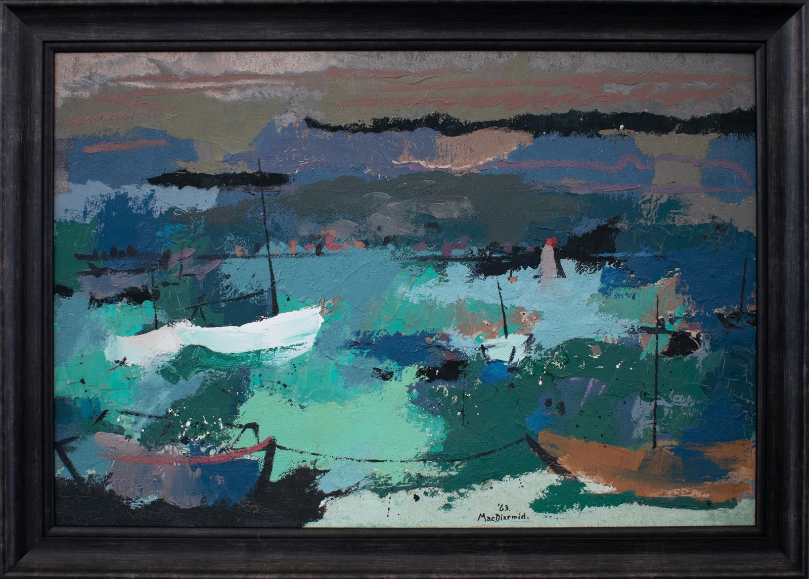 Douglas MacDiarmid, Isles de Lérins, Cannes, 1963