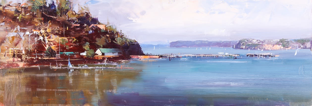 Ken Knight, Working on the Wharf Near Devonport