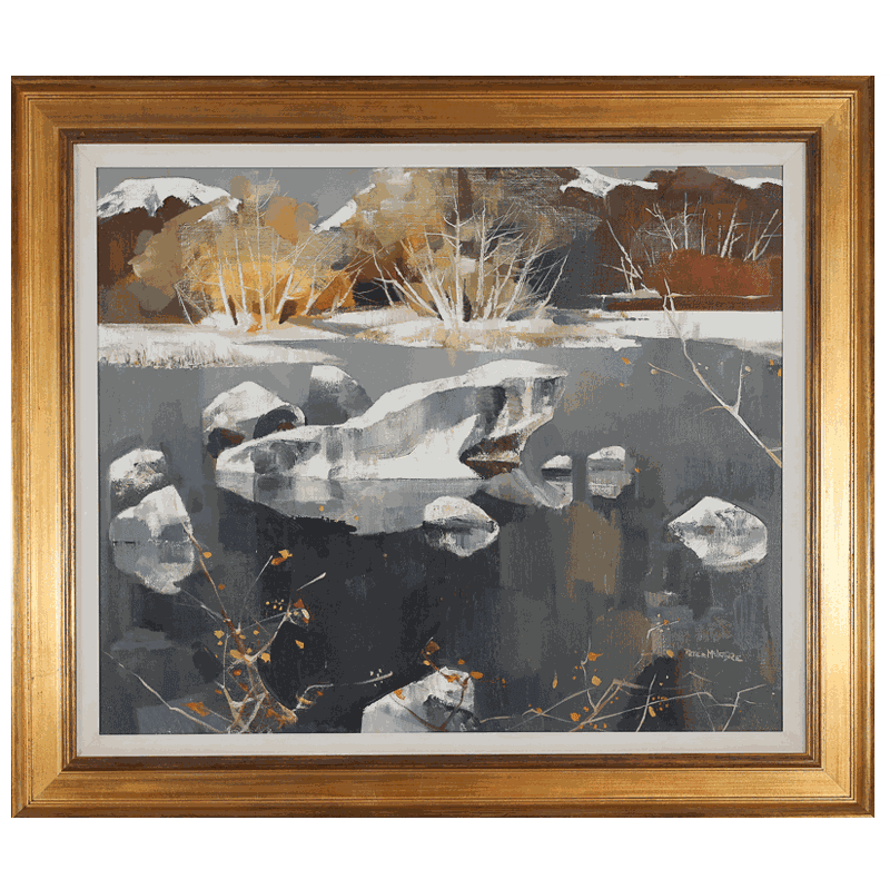 Peter McIntyre, The Aspens, Colorado in the Late Fall