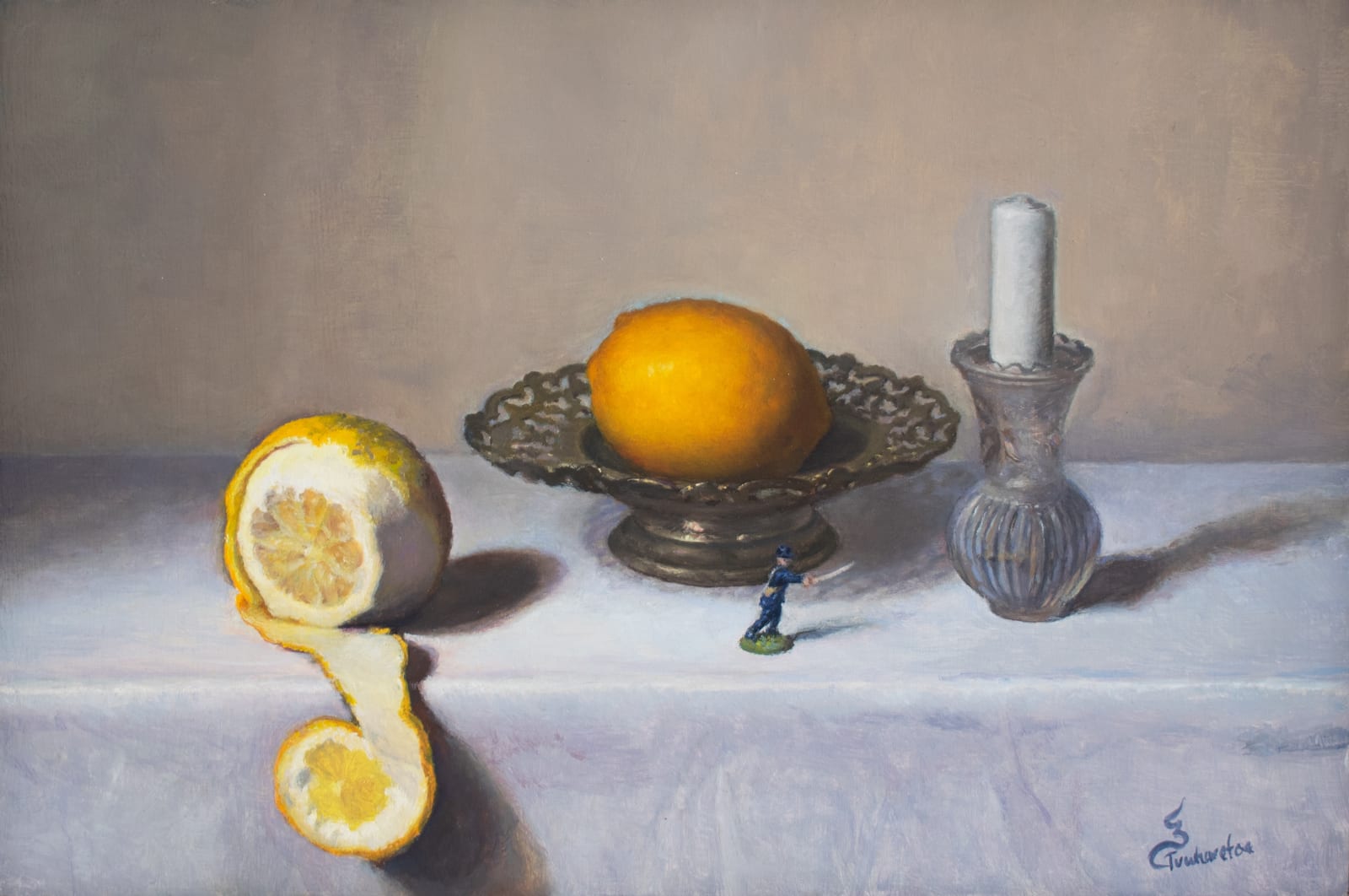 Zarahn Tūwharetoa Southon, Lemon with Fighting Mac, 2024