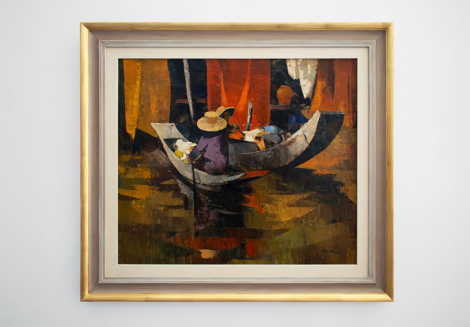 Peter McIntyre, Thai Silk Drying