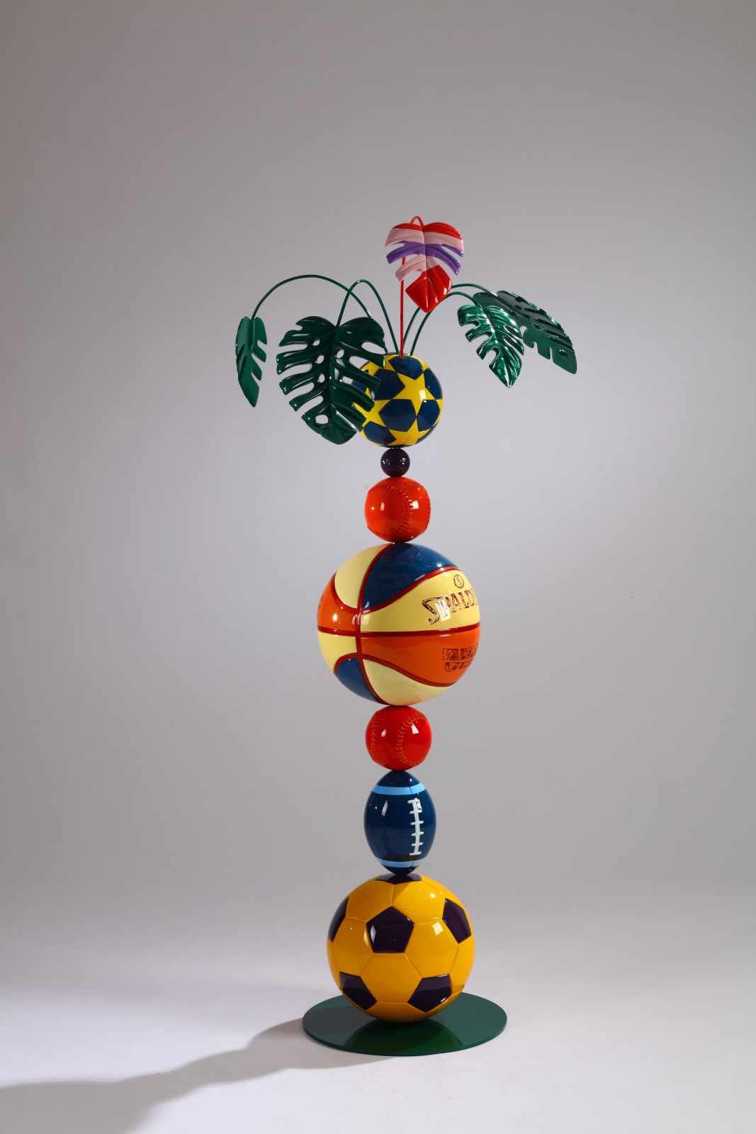 Eunsuk YOO, Sign Ball-Monstera, 2024