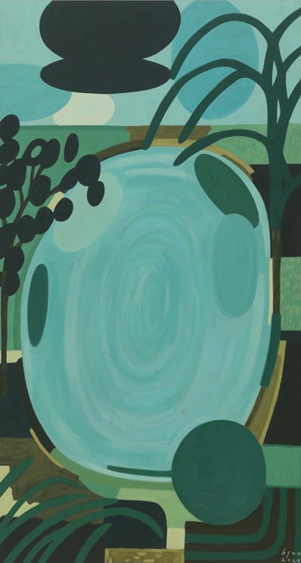 Hyunsoo KIM, Waiting pond 기다리는 못, 2024