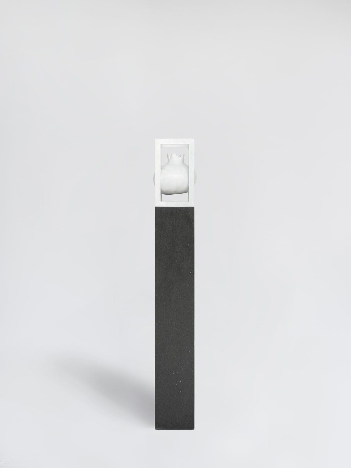 Claudia Comte, Suspended Marble Blueberry (study), 2019