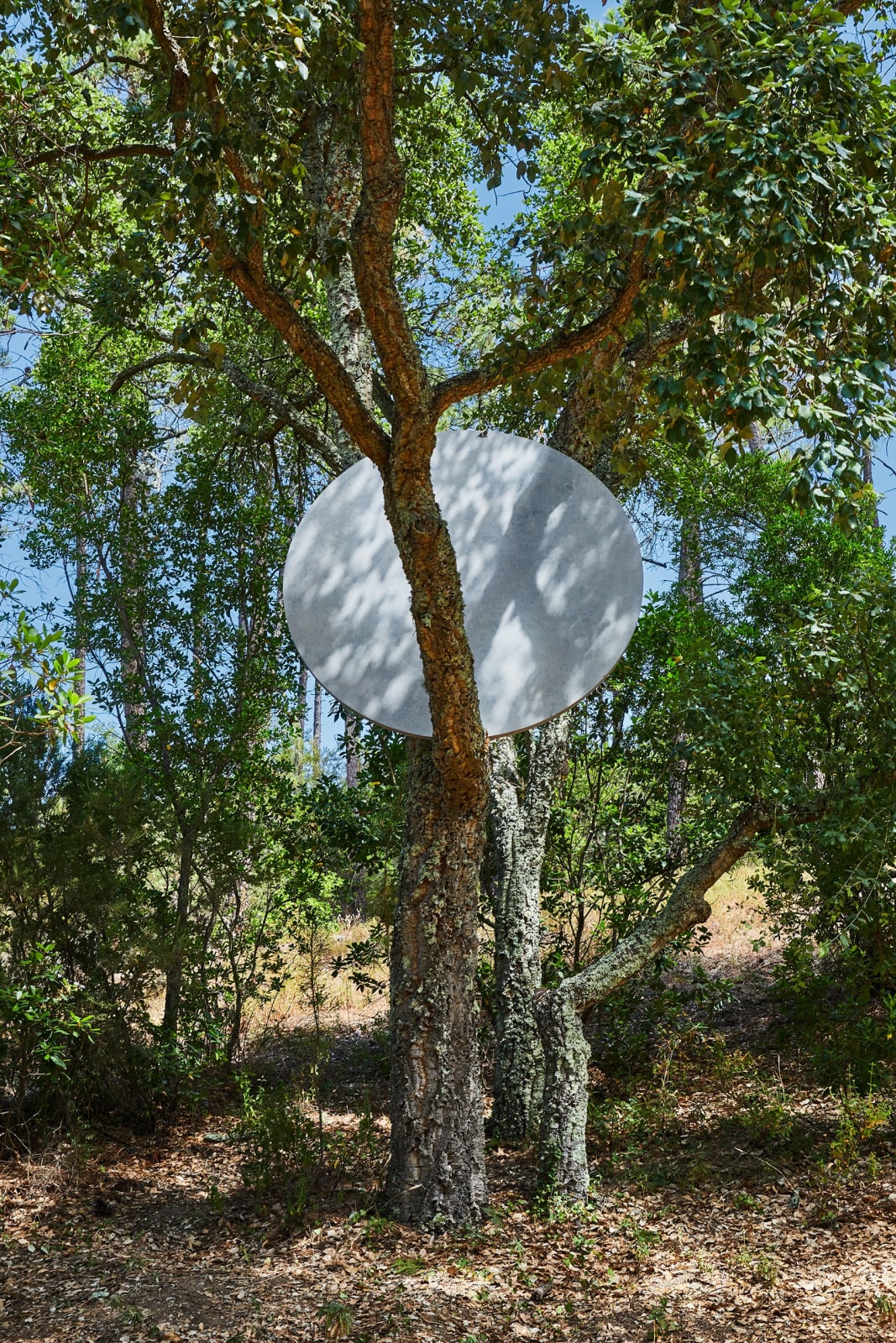 Oscar Tuazon, Marble Moon, 2021