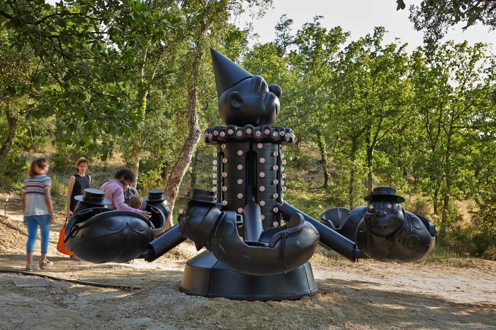 Carsten Höller, Black Clown Carousel, 2009