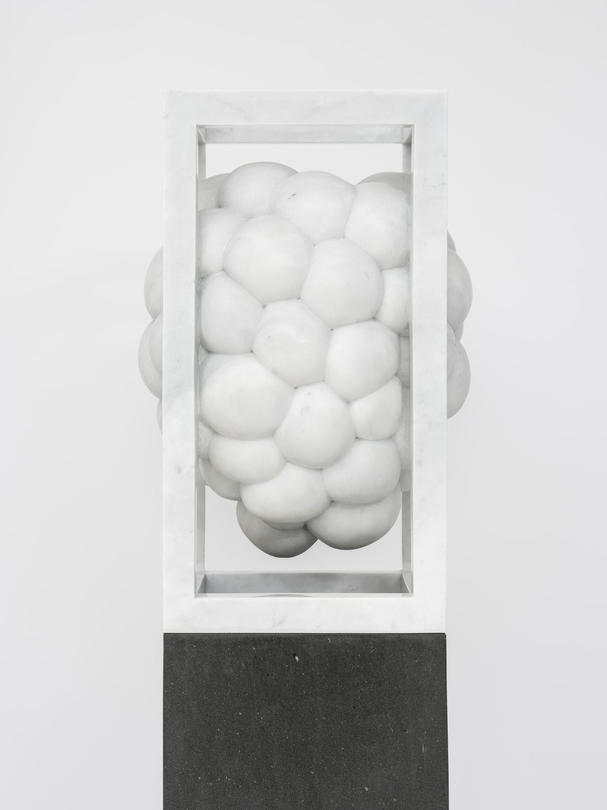 Claudia Comte, Suspended Marble Blackberry (study), 2019