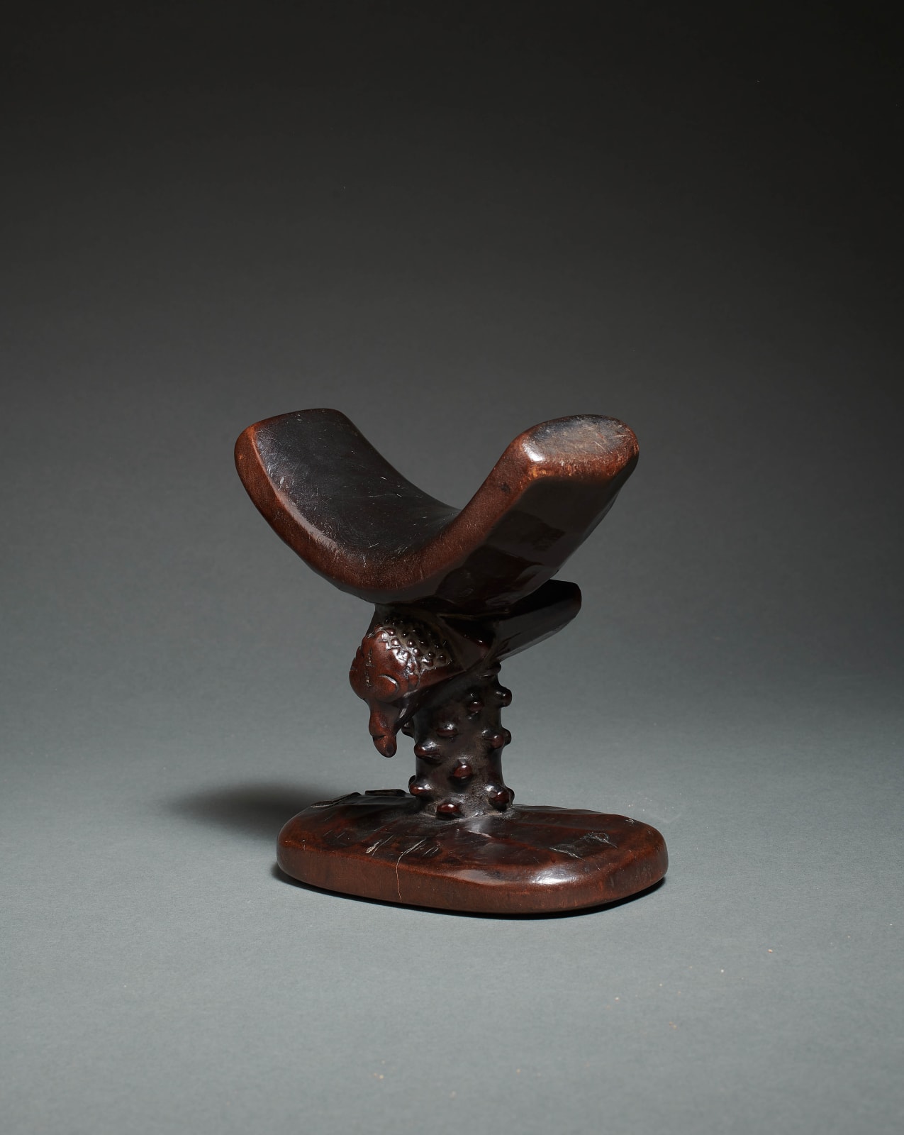 Headrest, Luba, Congo, 19th century