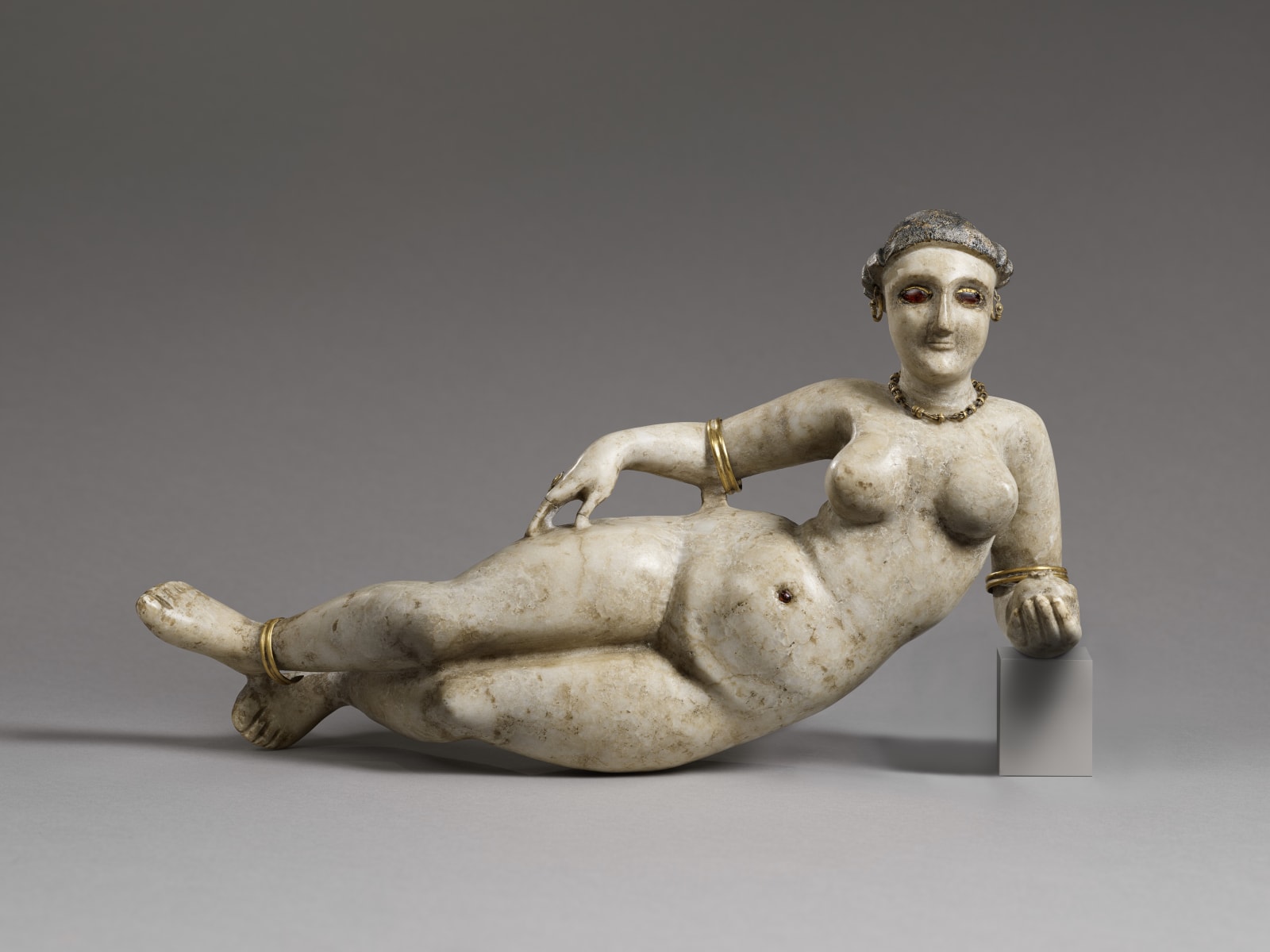 Reclining Woman, Parthian Empire (Iran), 2nd - 1st century BC
