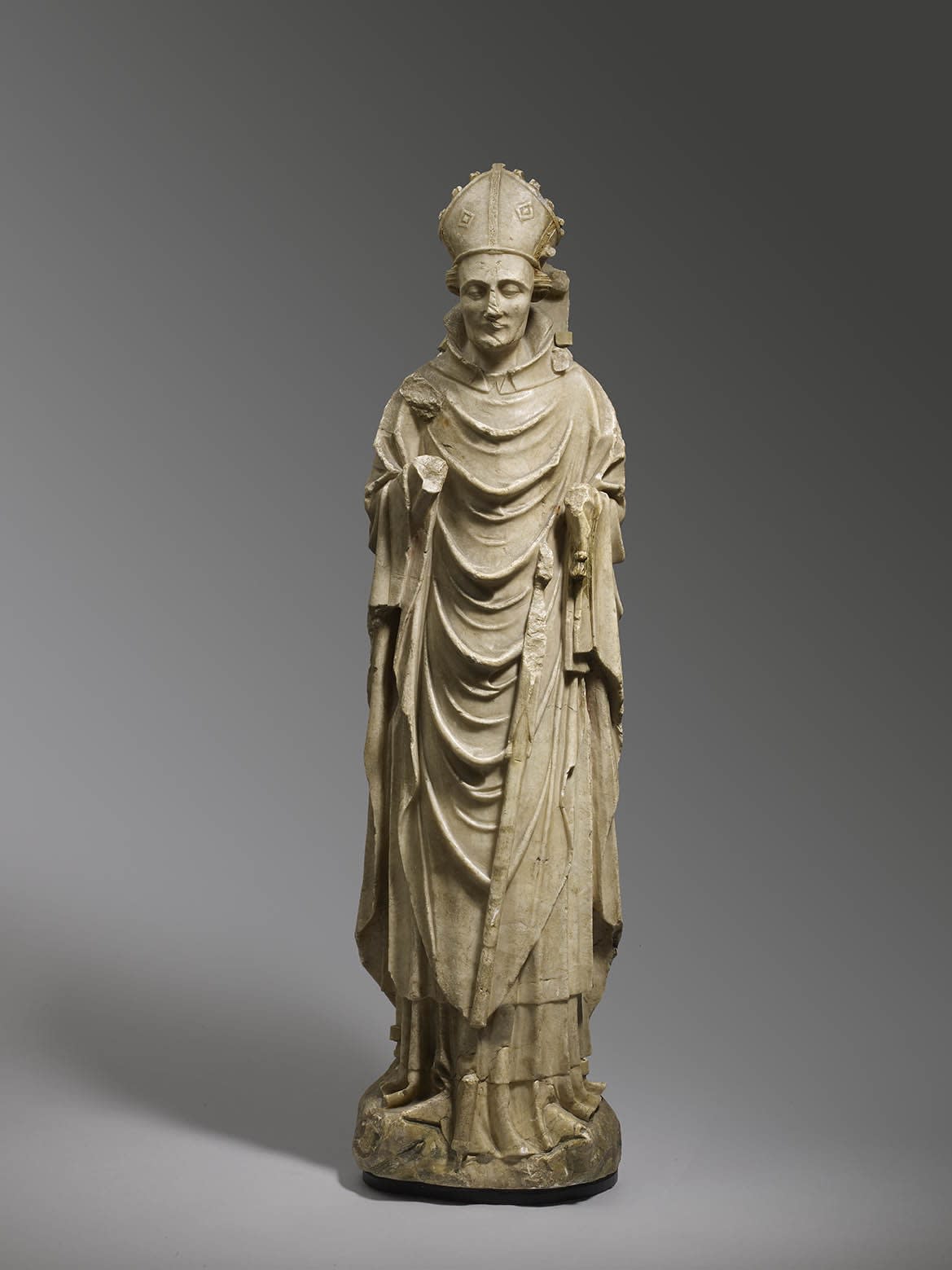 A bishop saint (possibly Thomas Becket), English (Nottingham), probably late 14th century