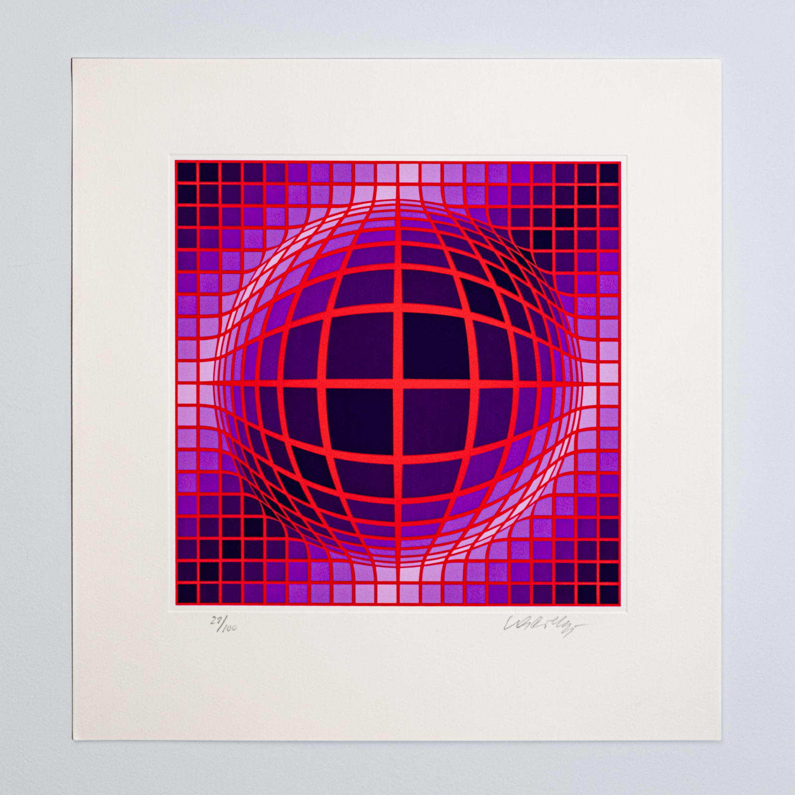 Victor Vasarely, TSIGA III, 1991