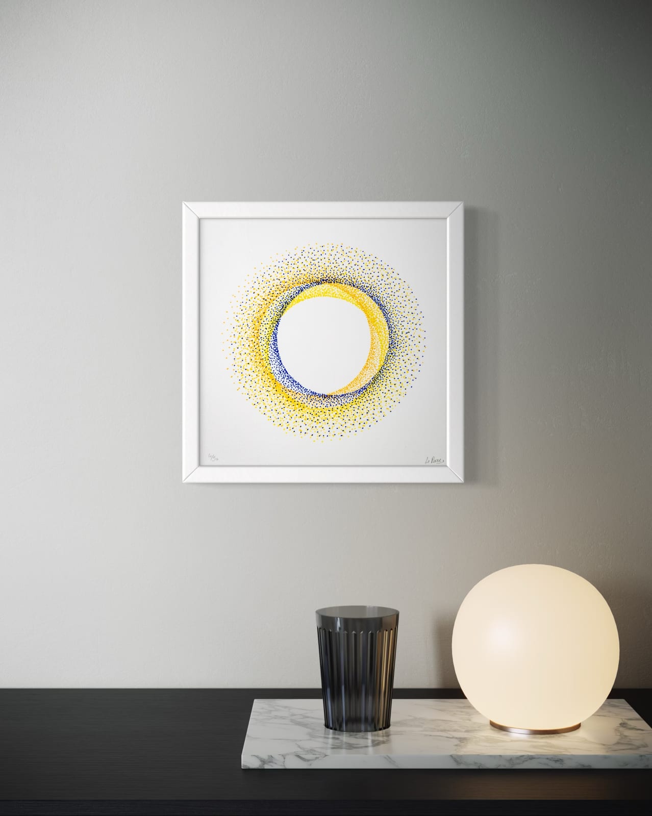 Julio Le Parc, Petite bifurcation #04, 2018