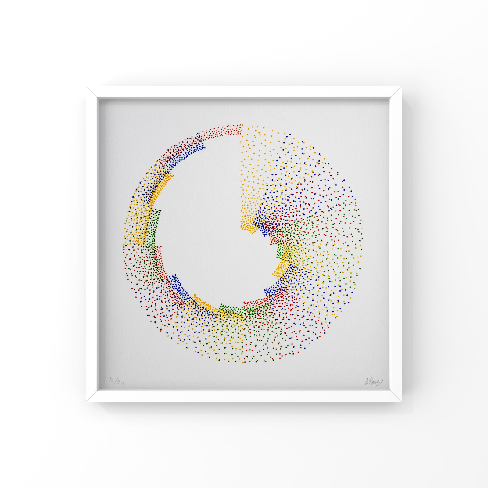 Julio Le Parc, Petite bifurcation #09, 2018