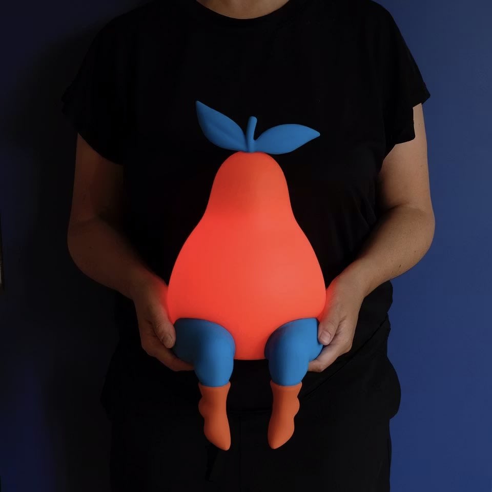 Piet Parra, Pear Lamp, 2021