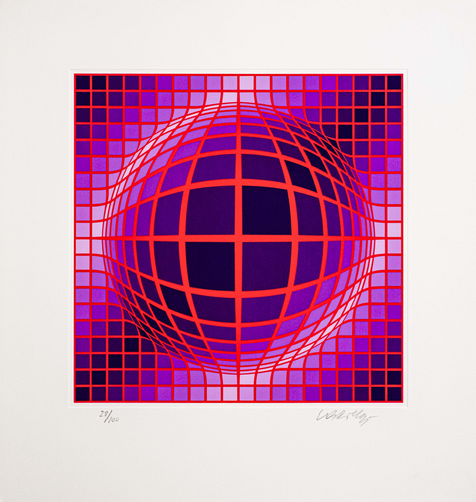 Victor Vasarely, TSIGA III, 1991