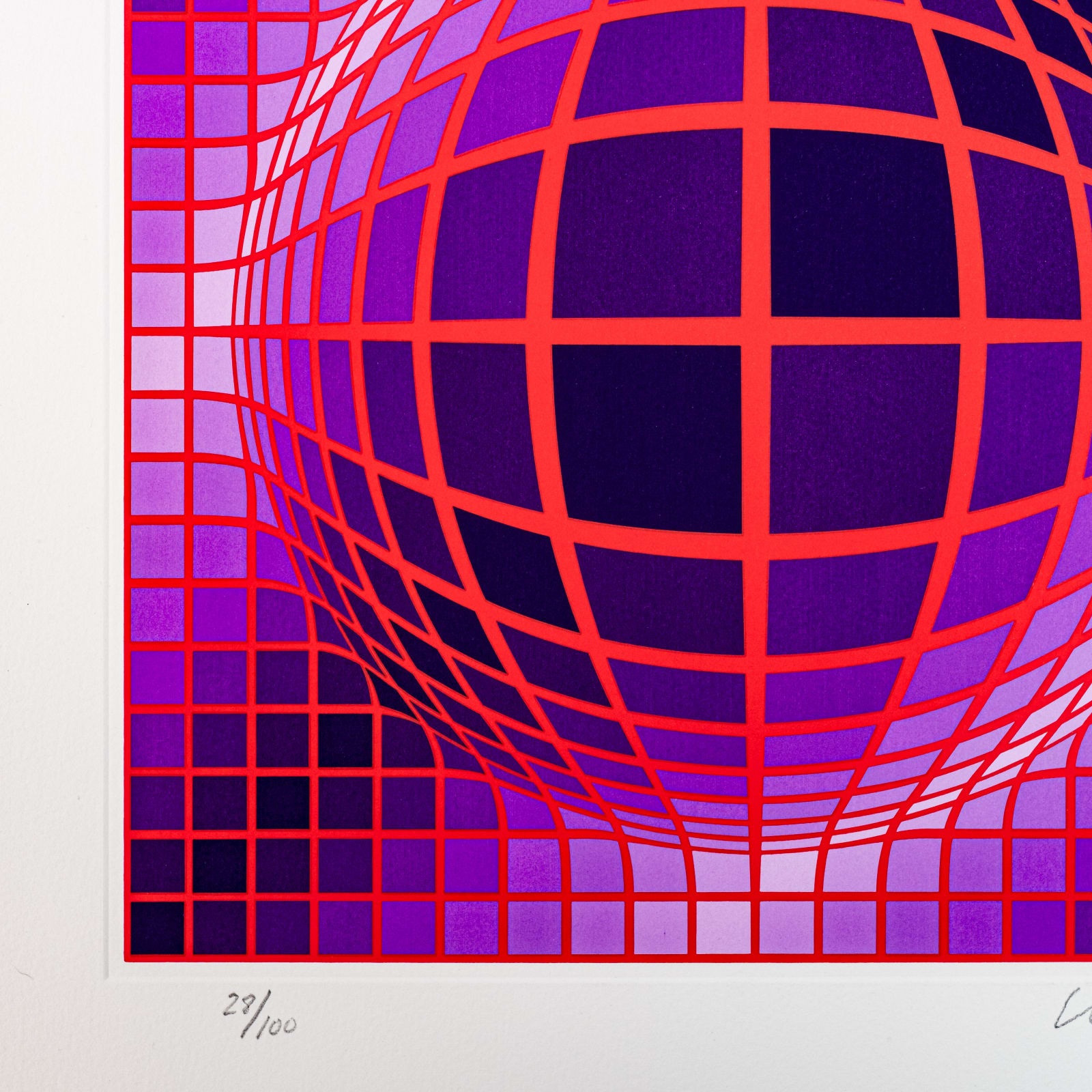 Victor Vasarely, TSIGA III, 1991