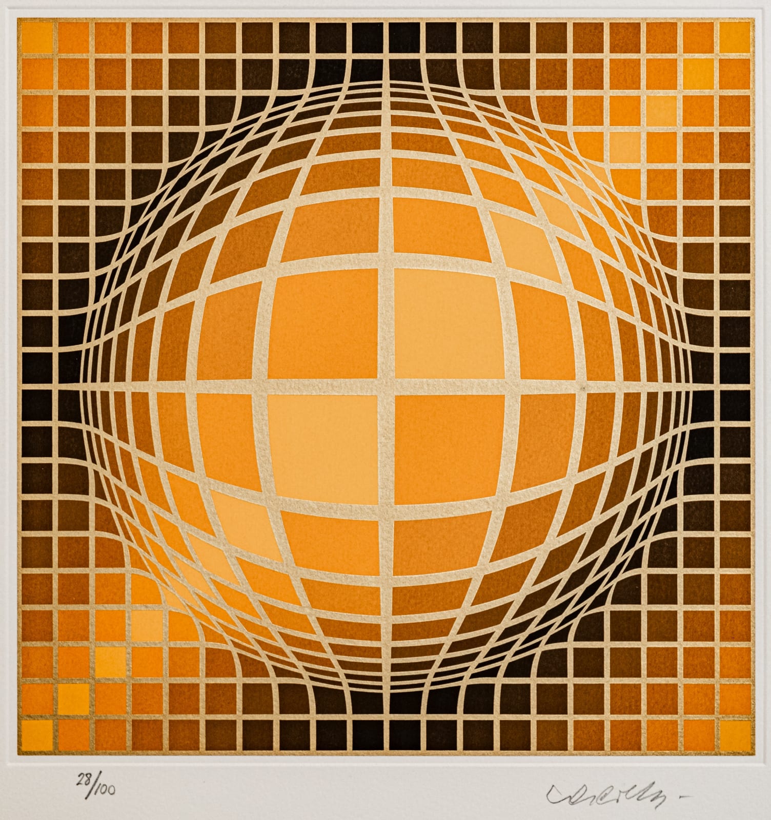 Victor Vasarely, BIGA III, 1991