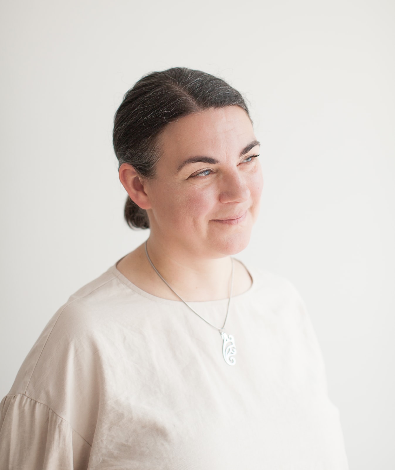 Aliki Braine, portrait by Jo Hone