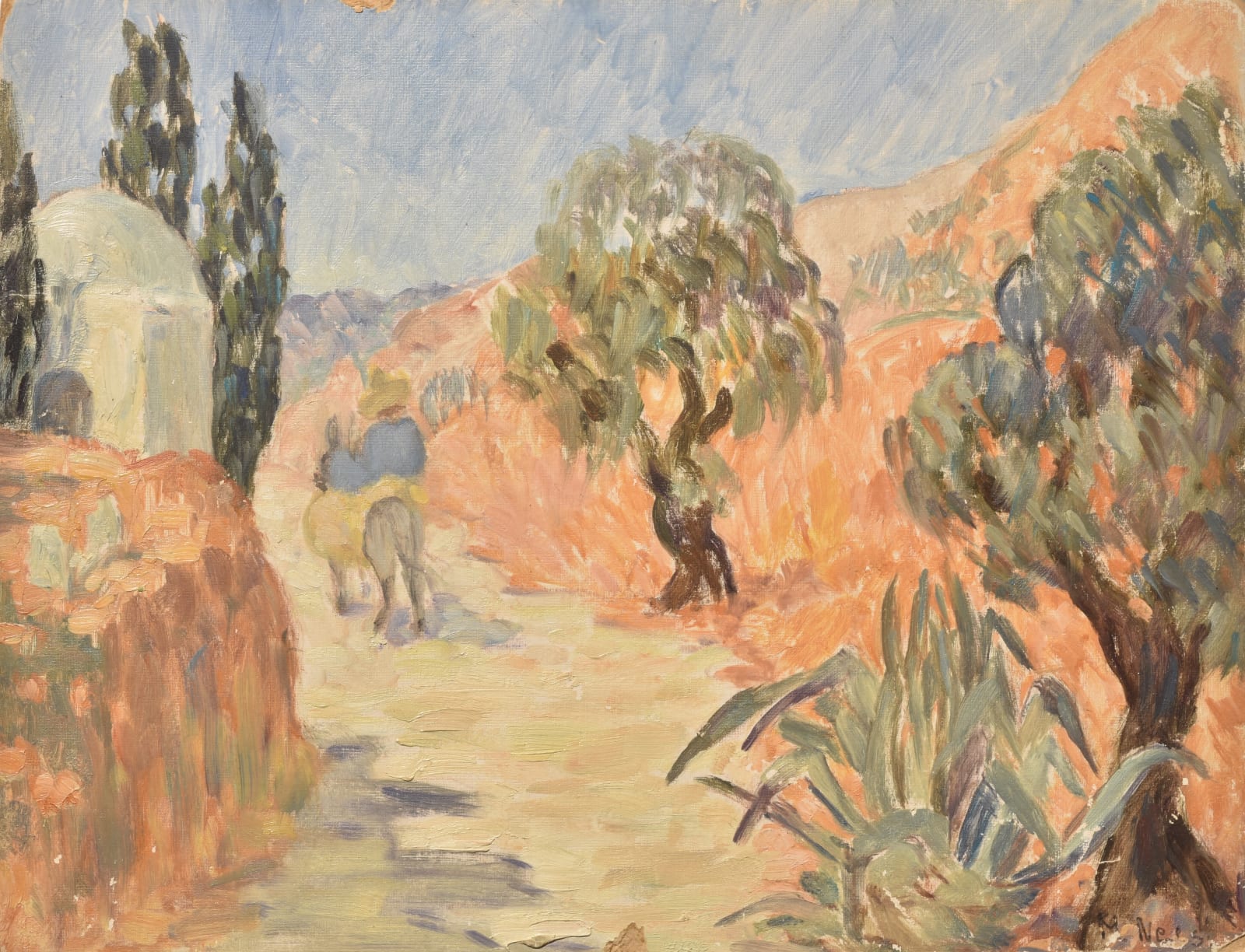 Marie Lucie Nessi, Horseman in summer