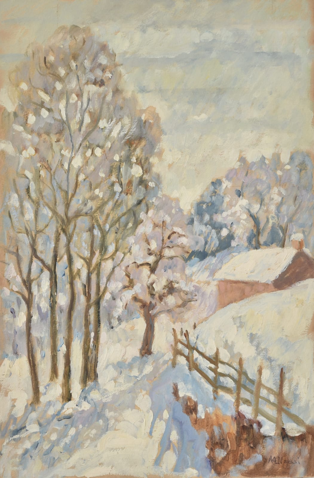 Marie Lucie Nessi, Snow landscape