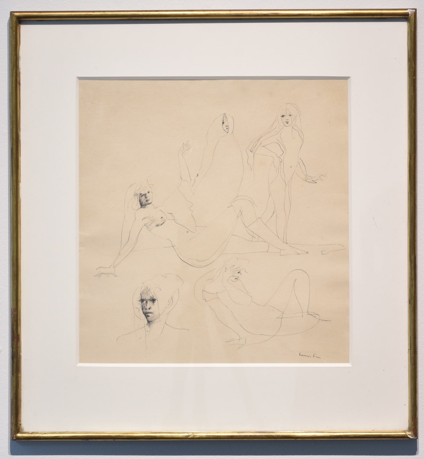 Leonor Fini, Nude women, c. 1965