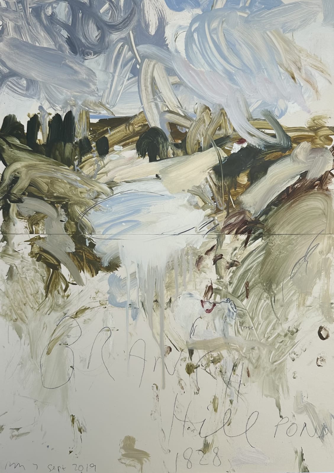 Philip Maltman, Branch Hill Ponds 1828 7.9.19