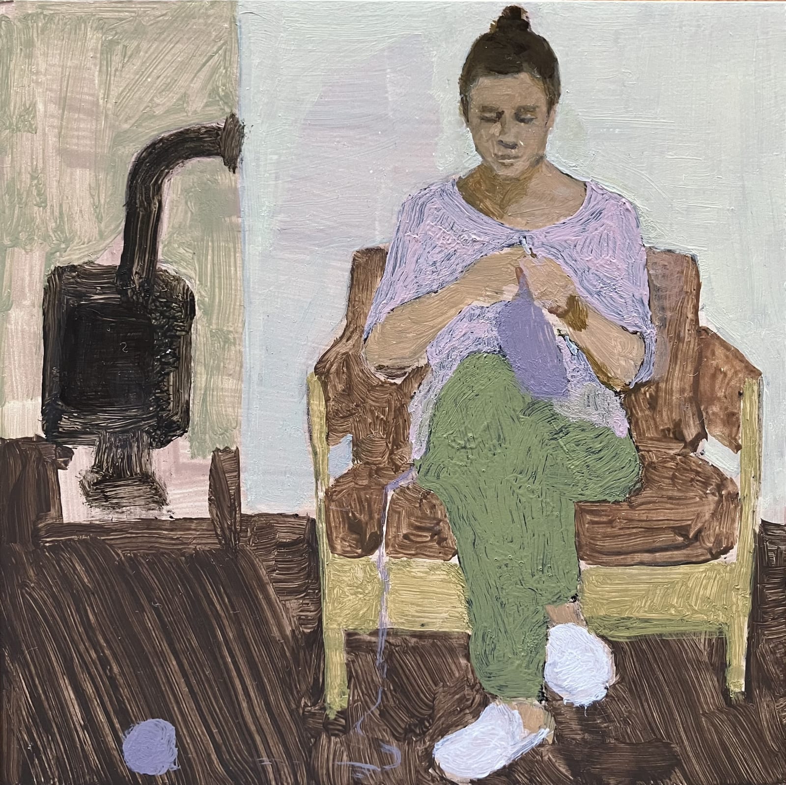 Emily Kirby, Knitting in Norway, 2025